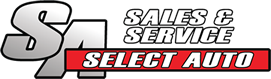 Logo for Select Auto Used Car Dealership & Service Center in Frankfort, Kentucky (KY)